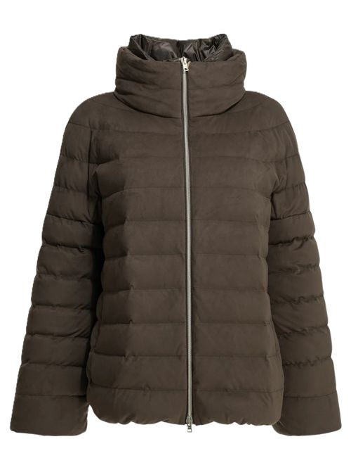 Herno Piumino corto Resort HERNO | PI00178DR124548993 MARRONE SCURO